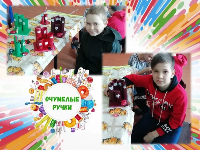 Слайд12 Поделка из вторсырья