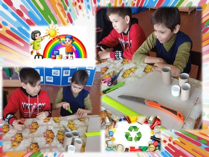 Слайд2 Поделка из вторсырья